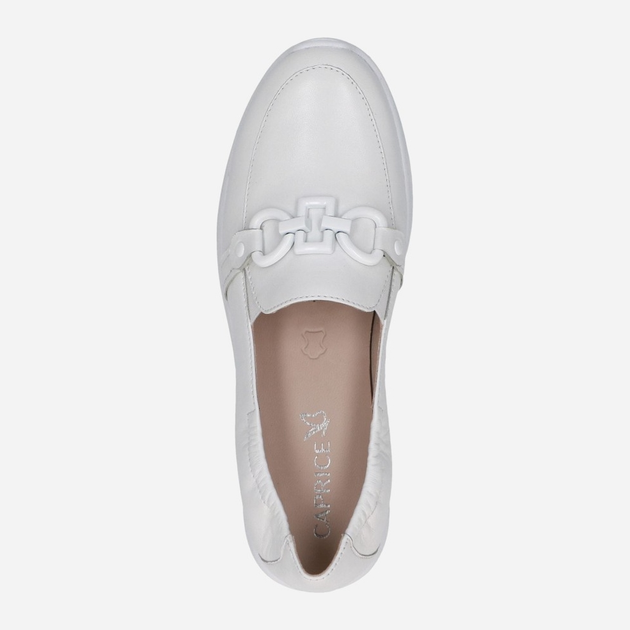 Loafersy damskie skórzane Caprice CAP9-9-24708-42-160 37 Kremowe (4064215461069) - obraz 6