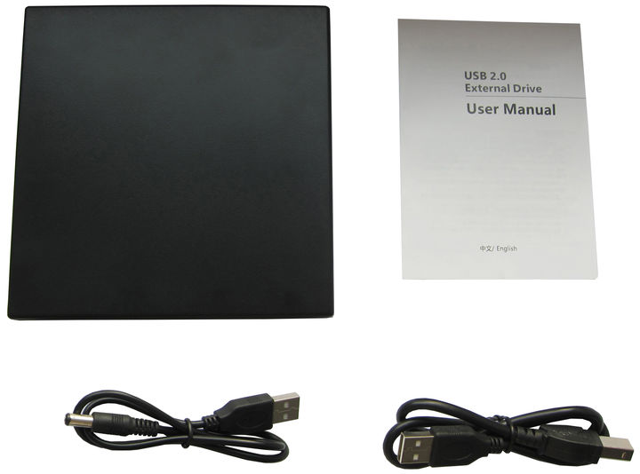 Внешний портативный привод Maiwo DVD/CD USB 2.0 (K520B-D) - изображение 12