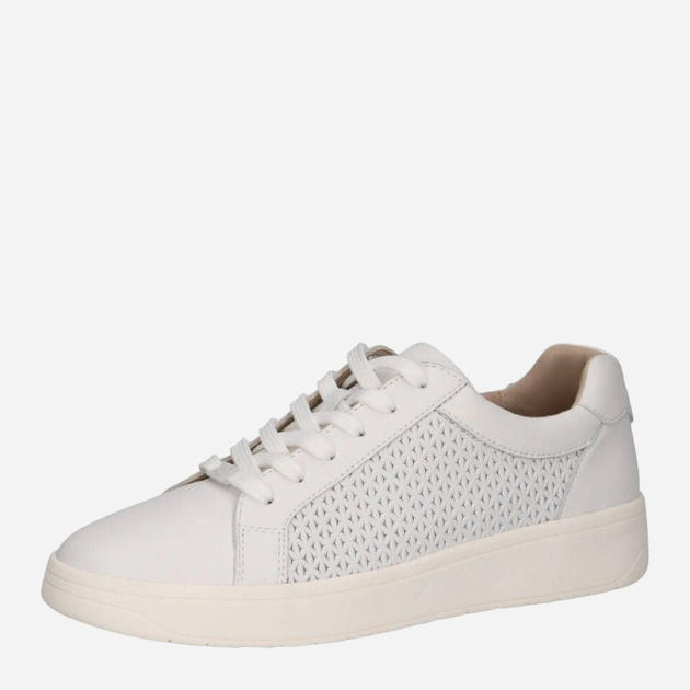 Sneakersy damskie skórzane Caprice CAP9-9-23300-42-102 37 Białe (4064215431796) - obraz 3
