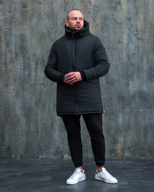 Парка ОллБлек чорний XL - Фото 9 Парка ОллБлек чорний XL - зображення 9