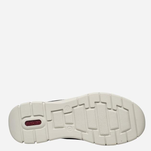 Sneakersy męskie do kostki RIEKER RIEB7796-14_CO 43 Ciemnogranatowe (4060596341495) - obraz 5