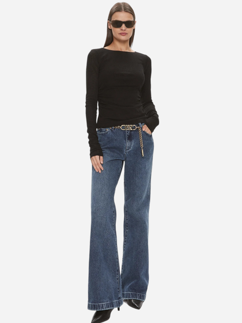 Jeansy dzwony damskie Michael Kors MKOMR49041FAU-913 44 Granatowe (196237527455) - obraz 3