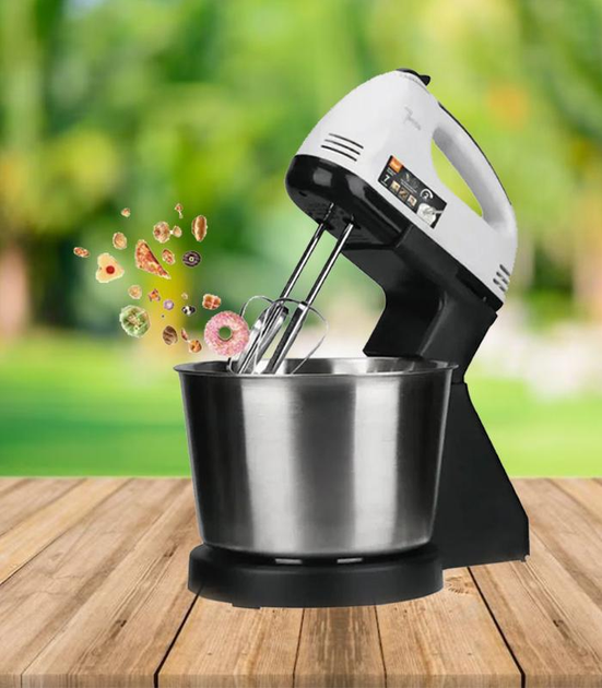 Ручной миксер с металлической чашей 7 режимов 2 л Domotec R-6637W ...