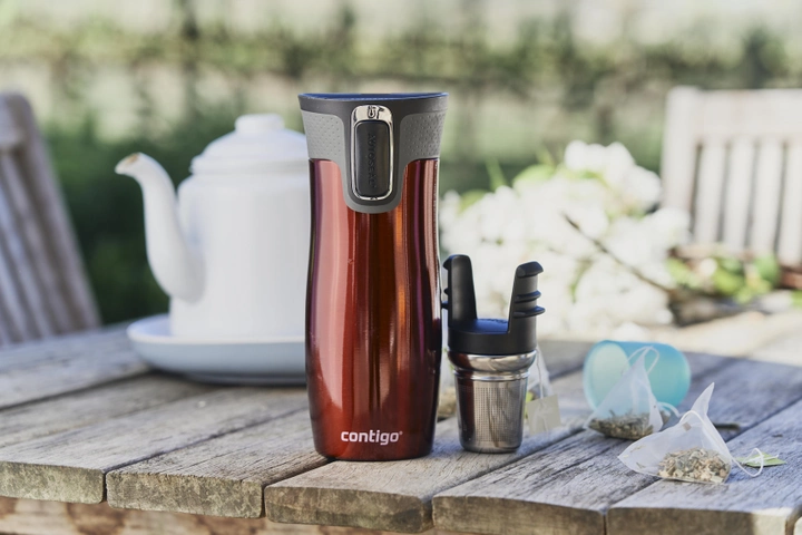 Kubek termiczny Contigo West Loop czerwony 470 ml (2095849) - obraz 8