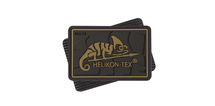 Шеврон тактический Helikon-tex® Logo - PVC - Coyote (OD-HKN-RB-11) - изображение 1