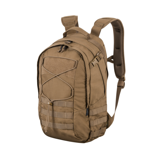Рюкзак тактичний Helikon-Tex® 21Л EDC Backpack - Cordura - Coyote (PL-EDC-CD-11-21) - зображення 1