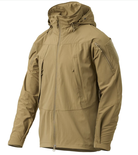 Куртка ветровка Helikon Trooper StormStretch Softshell MK2 - Coyote Койот M - изображение 1