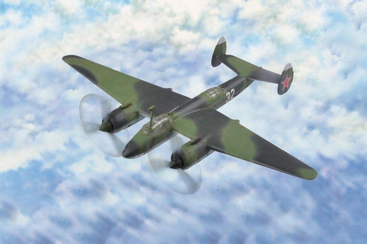 Модель для складання Hobby Boss Радянський бомбардувальник Ту-2 Рівень 1 Масштаб 1:72 (6939319202987) - зображення 2