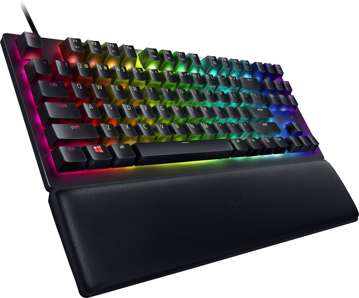 Клавіатура дротова Razer Huntsman V2 Tenkeyless Red Optical Switch US USB (RZ03-03940100-R3M1) - зображення 3
