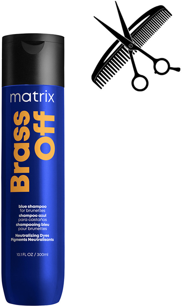 Акція на Професійний шампунь Matrix Total Results Brass Off для нейтралізації жовтизни волосся 300 мл від Rozetka