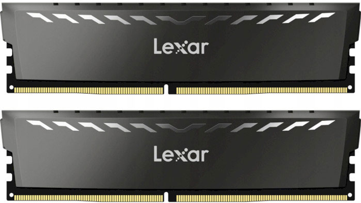Pamięć Lexar DDR4-3200 16384MB PC4-25600 (Kit of 2x8192) THOR Black (LD4BU008G-R3200GDXG) - obraz 1