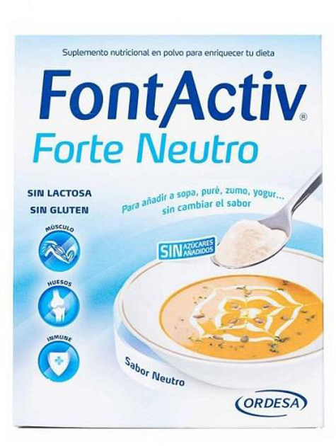 Suplement diety Ordesa Fontactiv Forte Neutral 14 x 30 g (8426594108731) - obraz 1
