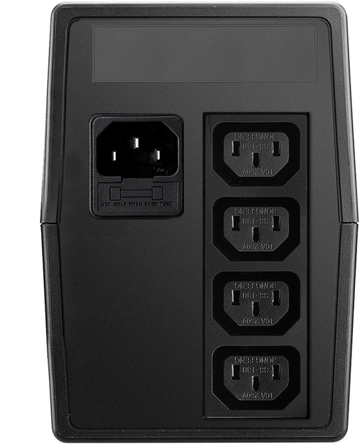 ДБЖ FSP FP600 800ВА/480Вт Black (PPF4800415) - зображення 3