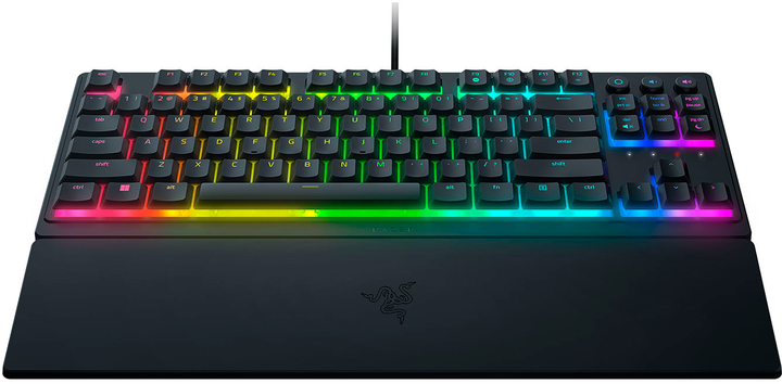 Klawiatura przewodowa Razer Ornata V3 TKL Tenkeyless Mecha-Membrane Switch USB NO Black (RZ03-04880600-R3N1) - obraz 2