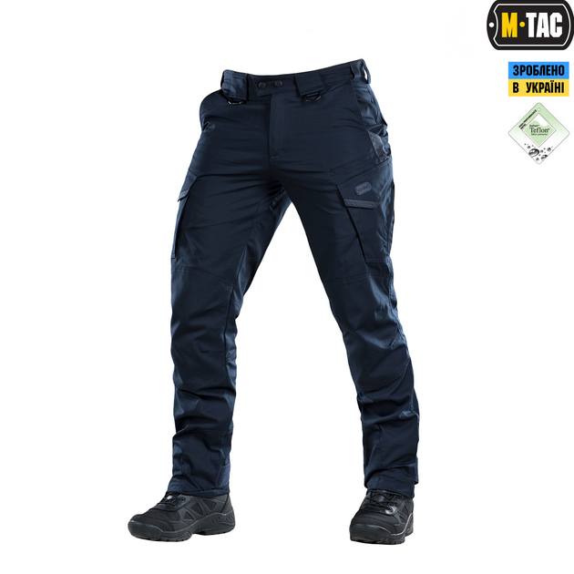 Штани Navy M-Tac II Gen Flex Dark Blue Aggressor 32/36 - зображення 1