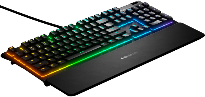 Klawiatura przewodowa SteelSeries Apex 3 USB Nordic Black - obraz 3
