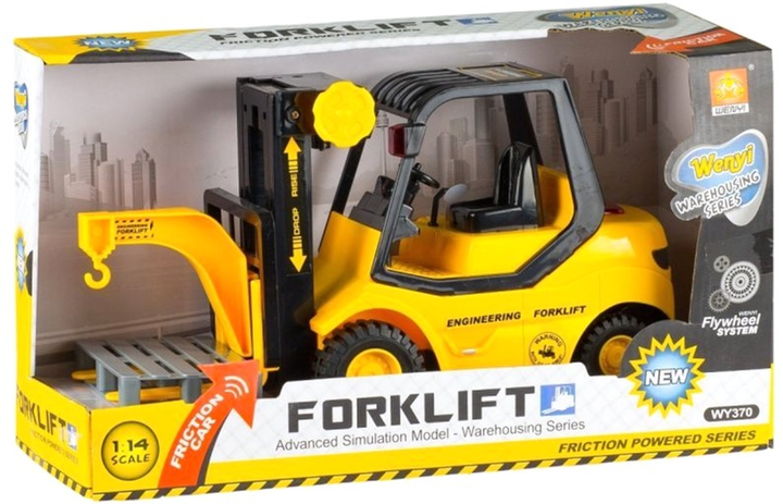 Автомобіль-навантажувач WenYi Forklift 1:14 (5905375813116) - зображення 1