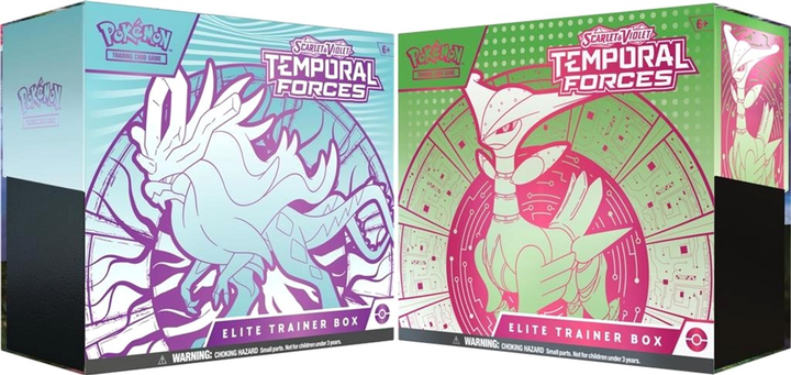 Zestaw Pokemon TCG Temporal Forces ETB Iron Leaves (5903076514783) - obraz 2