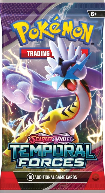 Ігрові карти Pokemon TCG Scarlet and Violet Temporal Forces Booster Box (820650866395) - зображення 4