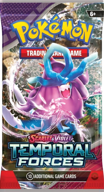 Ігрові карти Pokemon TCG Scarlet and Violet Temporal Forces Booster Box (820650866395) - зображення 5