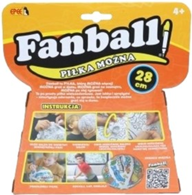 Zestaw kreatywny Epee Fanball Piłka Można pomarańczowy (5905896601032) - obraz 6