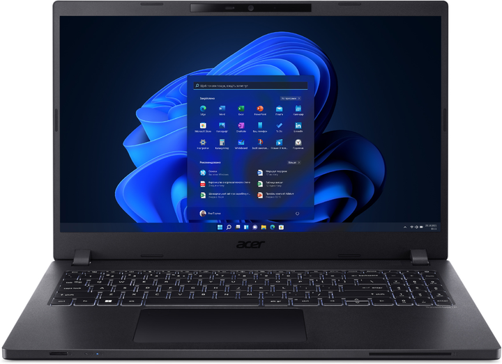 Laptop Acer TravelMate P2 16 TMP216-51-33EG (NX.B17EL.001) Black - obraz 1