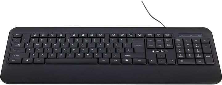 Клавіатура дротова Gembird KB-UML-03 USB Black (8716309120487) - зображення 3