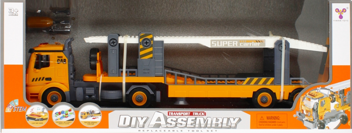 Laweta do skręcania Mega Creative Diy Assembly Transport Truck (5904335853063) - obraz 1