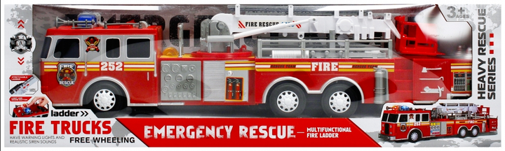 Пожежна машина Mega Creative Fire Trucks Emergency Rescye (5904335853872) - зображення 1