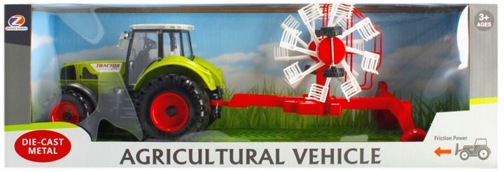 Traktor Mega Creative z dołączoną maszyną rolniczą (5908275183549) - obraz 1