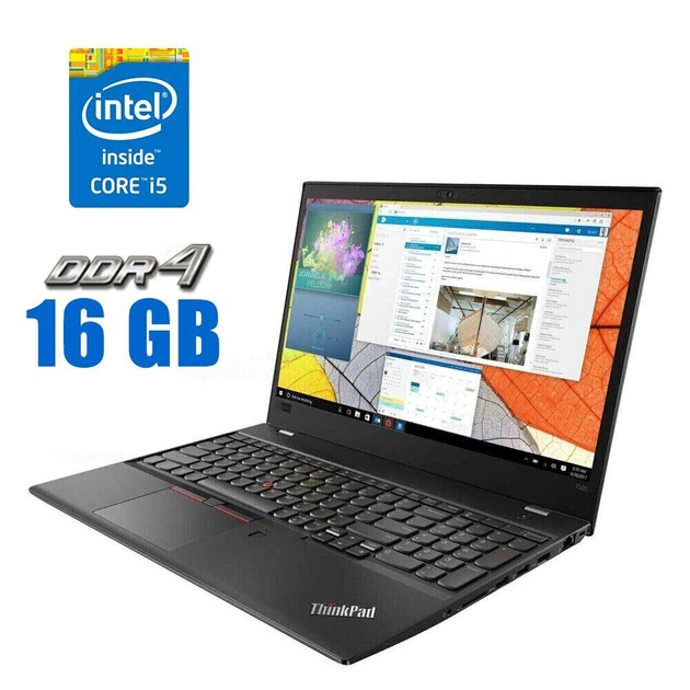 Ноутбук Lenovo ThinkPad T580 / 15.6