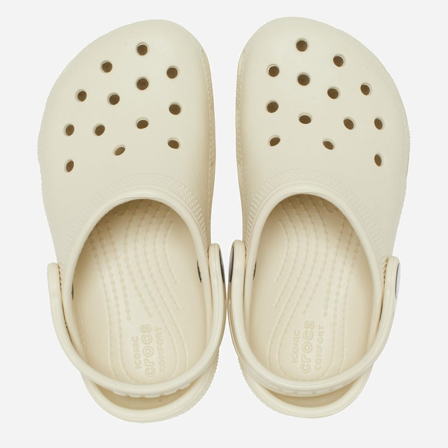 Дитячі крокси для дівчинки Crocs 206990-2Y2 20-21 (C4) Бежеві (196265255221) - зображення 5