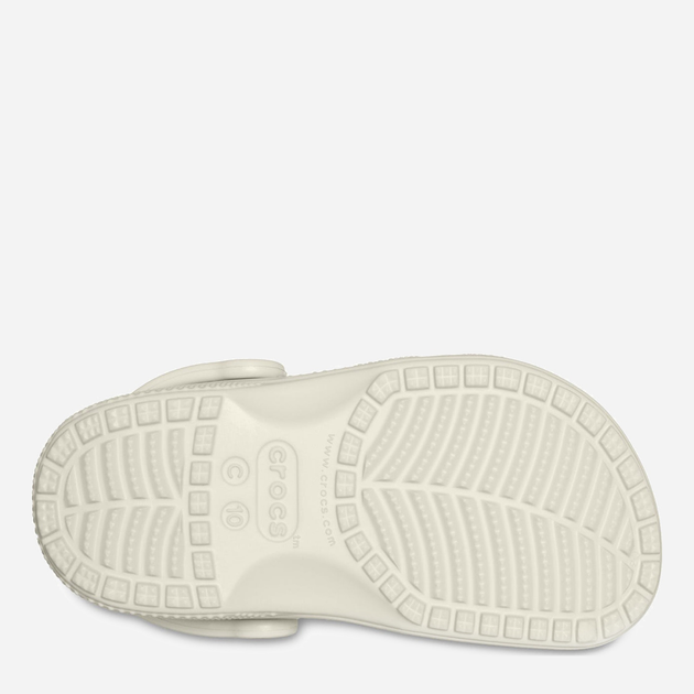 Дитячі крокси для дівчинки Crocs 206990-2Y2 20-21 (C4) Бежеві (196265255221) - зображення 6