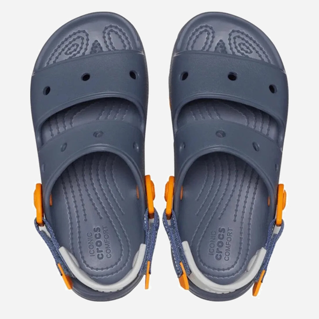 Sandały chłopięce Crocs 206990-2Y2 33-34 (J2) Ciemnogranatowe (196265557172) - obraz 3