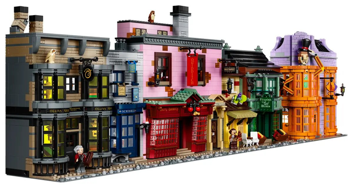 Zestaw klocków LEGO Harry Potter Ulica Pokątna 5544 elementów (75978) - obraz 3