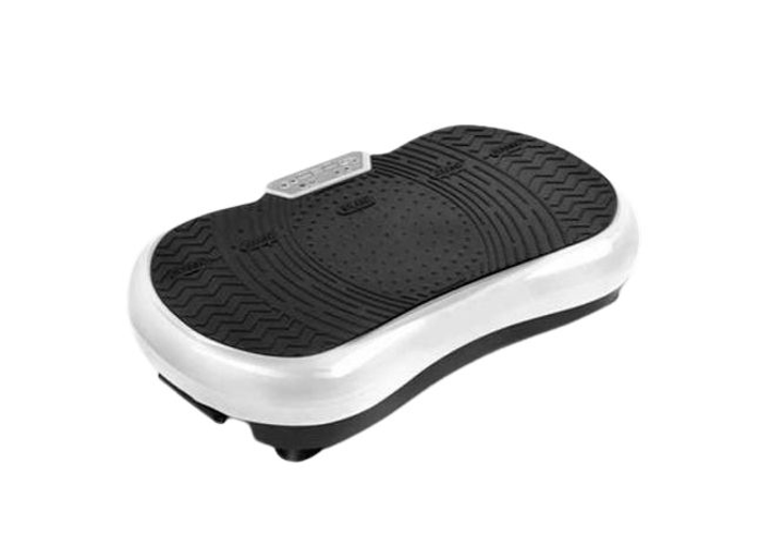 Masażer Fitness Body Power Max Vibration Plate 67 cm White - obraz 1