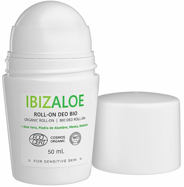 Дезодорант Ibizaloe Bio Roll-on 50 мл (8436010009580) - зображення 1