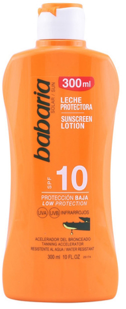 Lotion przeciwsłoneczny Babaria Solar Leche Aloe SPF 20 300 ml (8410412490283) - obraz 1