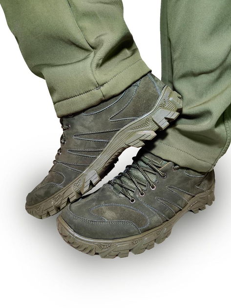 Тактические кроссовки Military Shoes Олива 42 28 см - изображение 2