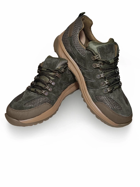 Тактические кроссовки весна - лето Military Shoes Олива 42 28 см - изображение 1