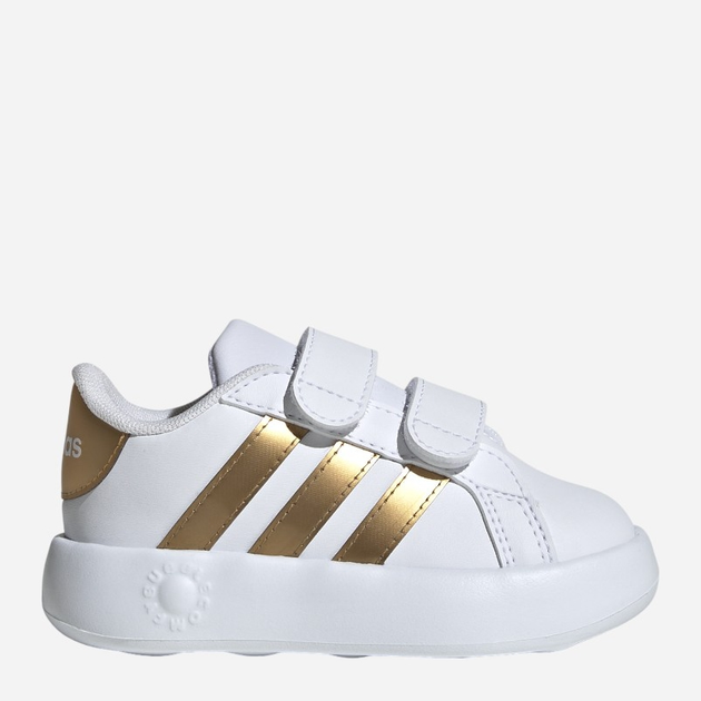 Дитячі кеди для дівчинки Adidas Grand Court 2.0 Cf IG6586 23 Білі (4067886398627) - зображення 1