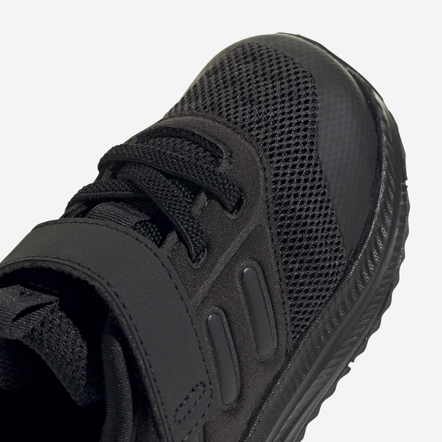 Buty sportowe chłopięce na rzepy adidas X Plrphase El I IG1524 22 Czarne (4066765062130) - obraz 7