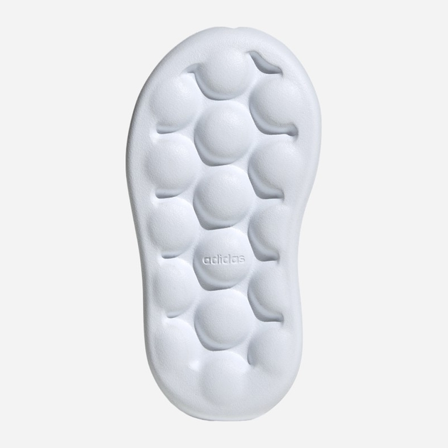 Sneakersy dziecięce dla dziewczynki na rzepy adidas Advantage Cf I ID5284 25 Białe z czarnym (4066765025456) - obraz 7