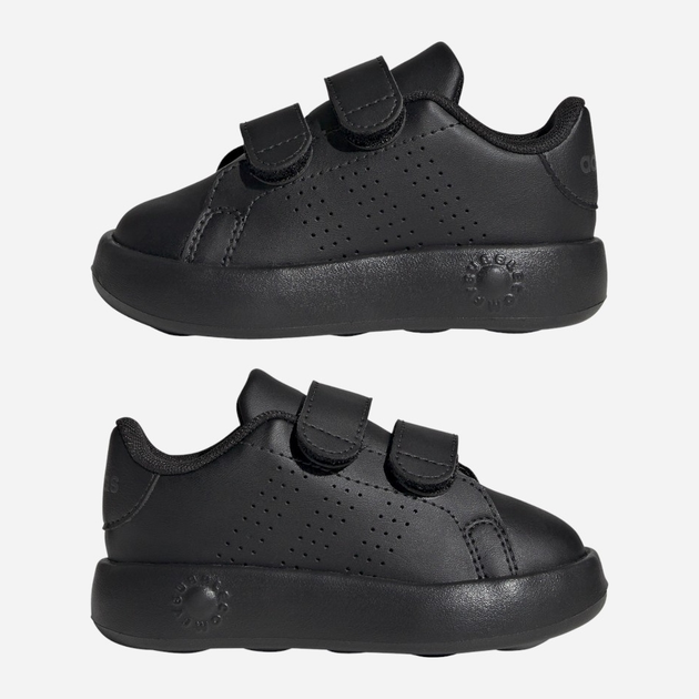 Sneakersy chłopięce na rzepy adidas Advantage Cf I ID5285 23 Czarne (4066765029188) - obraz 8
