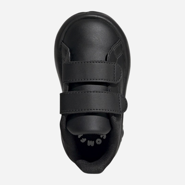 Sneakersy chłopięce na rzepy adidas Advantage Cf I ID5285 25.5 Czarne (4066765029225) - obraz 6