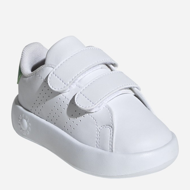 Tenisówki chłopięce na rzepy adidas Advantage Cf I ID5286 25 Białe (4066765017956) - obraz 2