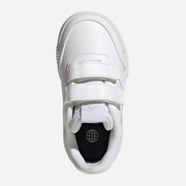Sneakersy dziecięce dla dziewczynki na rzepy adidas Tensaur Sport 2.0 C GW1990 23.5 Białe (4065426042283) - obraz 6