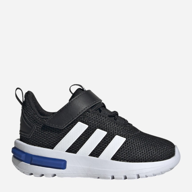 Buty sportowe chłopięce na rzepy adidas Racer Tr 23 El I ID0336 24 Czarne (4066762540877) - obraz 1