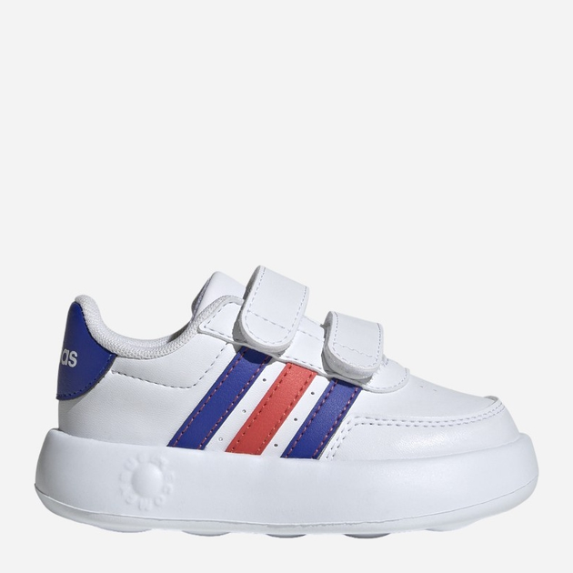 Tenisówki chłopięce na rzepy Adidas Breaknet 2.0 Cf I ID5278 24 Białe (4066766586154) - obraz 1