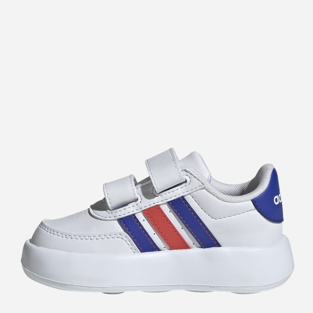 Дитячі кеди для хлопчика adidas Breaknet 2.0 Cf I ID5278 26.5 Білі з різнокольоровим (4066766586109) - зображення 3
